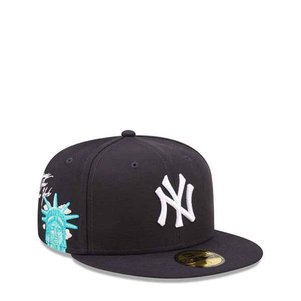 New York Yankees New Era Cloud Icon 59FIFTY Fitted Hat - Navy 7 5/8