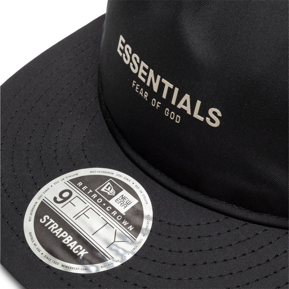 FOG 59FIFTY RETRO CROWN FLAT VISOR BLACK | Bodega