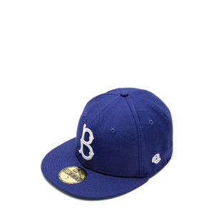 Brooklyn Dodgers Hat Baseball Cap Fitted 7 1/2 Cooperstown Retro Blue MLB  Mens B