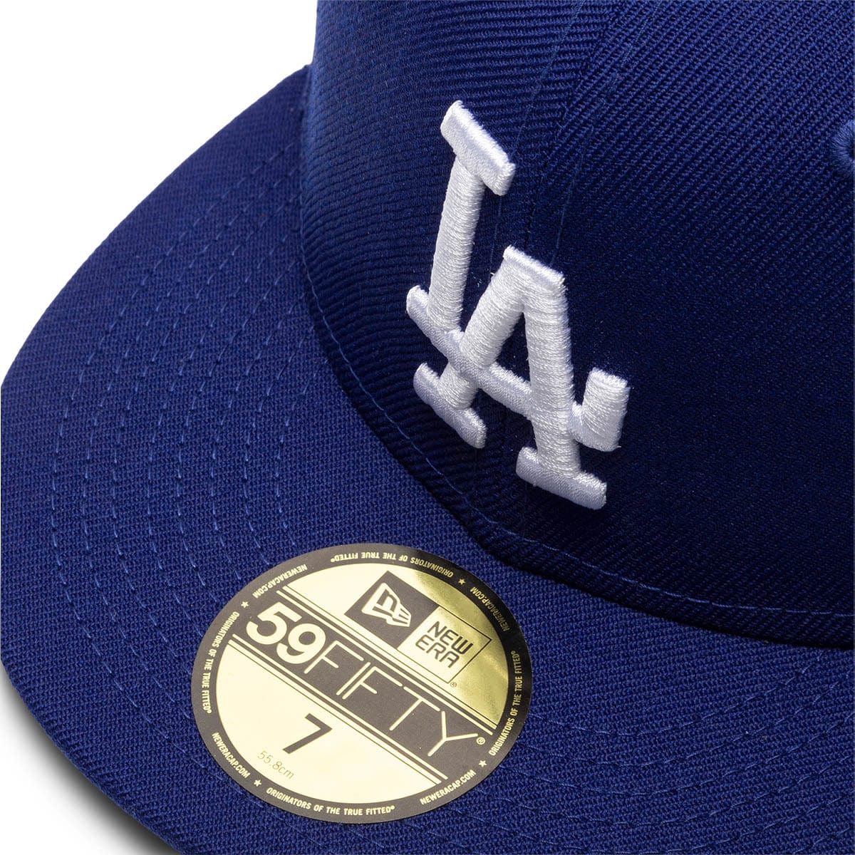New Era Los Angeles Dodgers 1981 Logo History 59FIFTY Fitted Hat 7 / Blue