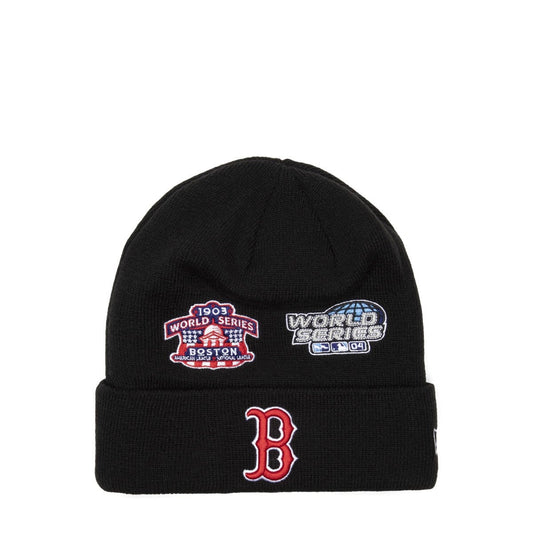 New Era Headwear NAVY / O/S RED SOX CHAMPION KNIT BEANIE