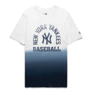 New Era Navy New York Yankees Plus Size Space Dye Raglan V-Neck T-Shirt