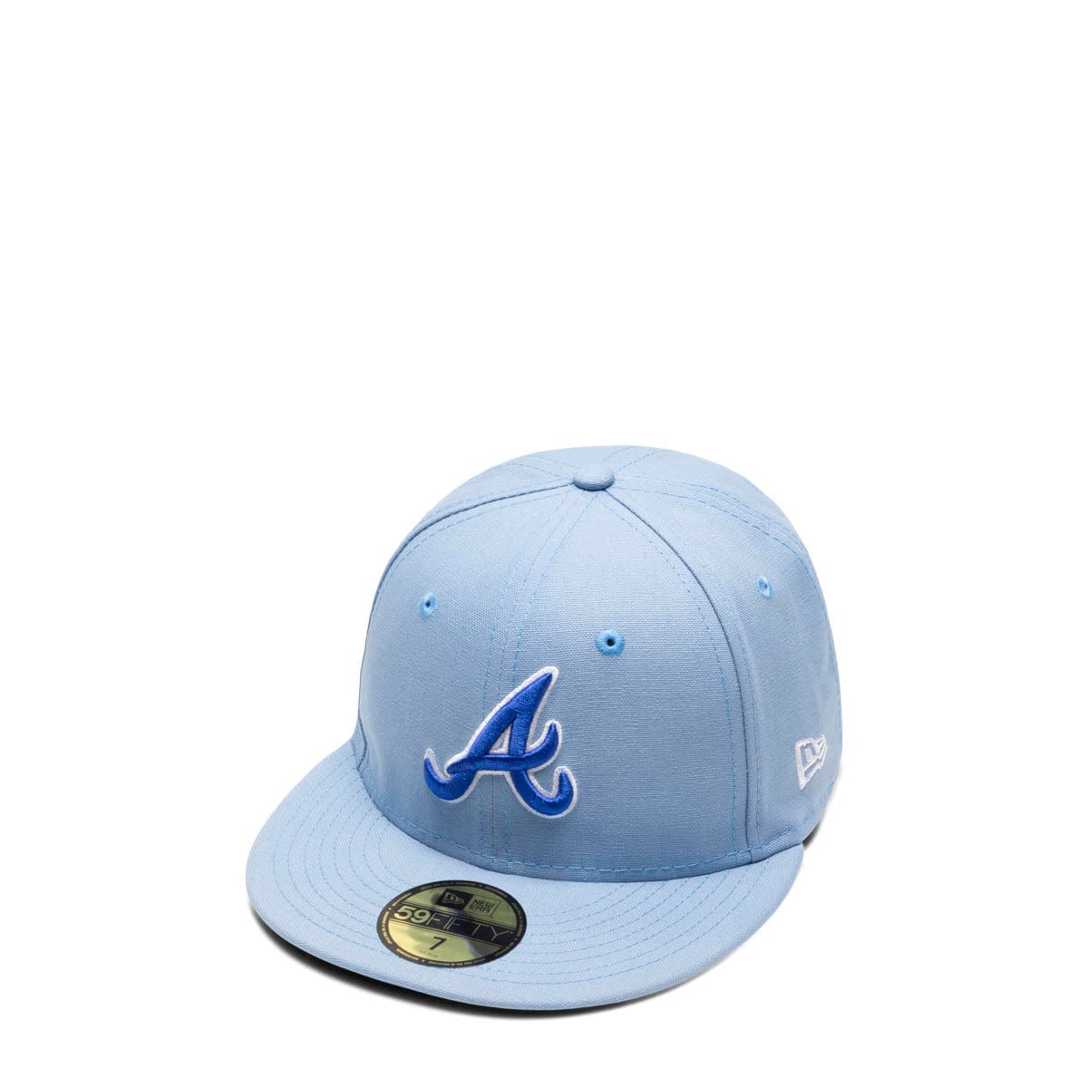 Atlanta Braves New Era Eric Emanuel 59FIFTY Fitted Hat - Light Blue