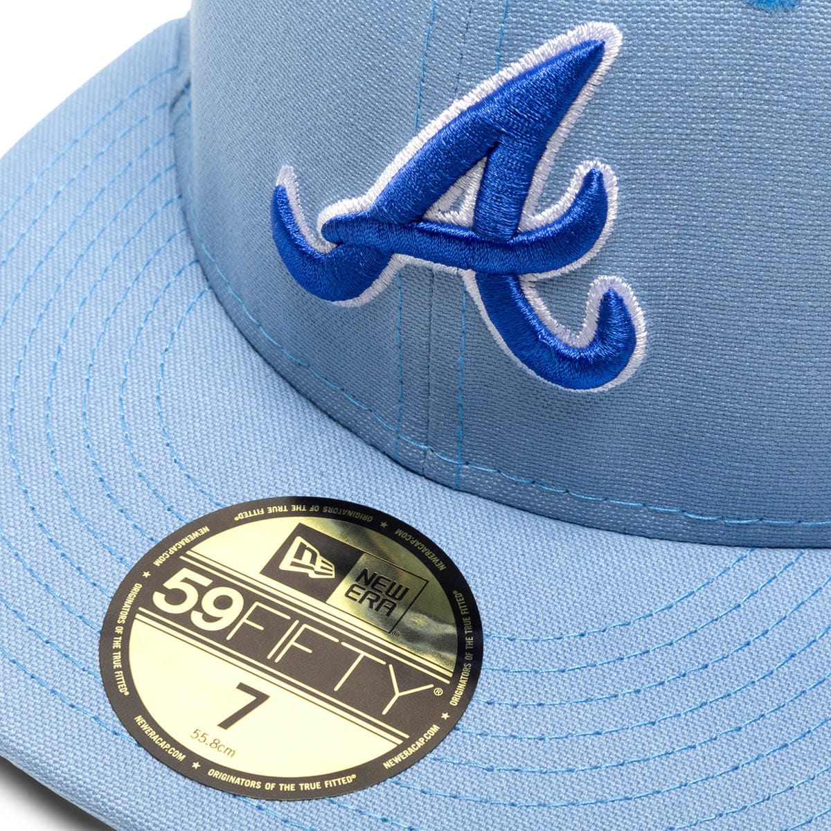 X ERIC EMANUEL ATLANTA BRAVES 59FIFTY SKY BLUE