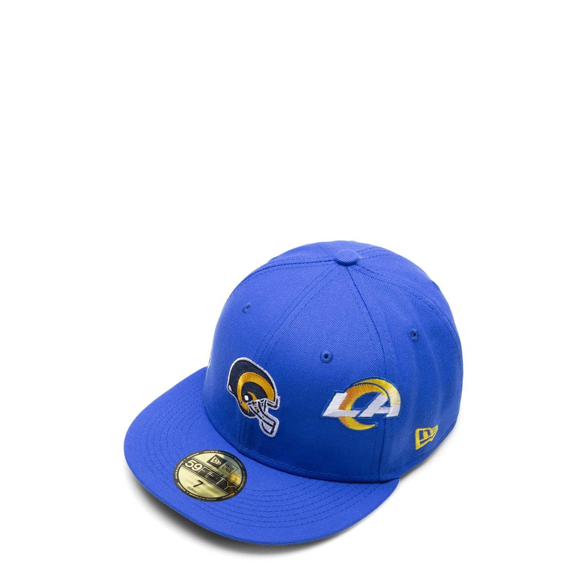 NFL New Era LA Rams blue & gray sports hat, Child - Depop