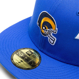 New Era Los Angeles Rams Blue Classic Edition 59Fifty Fitted Cap