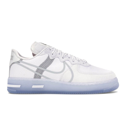 Nike Sneakers WHITE/LIGHT BONE-SAIL-RUSH CORAL [100] / 4 AIR FORCE 1 REACT QS