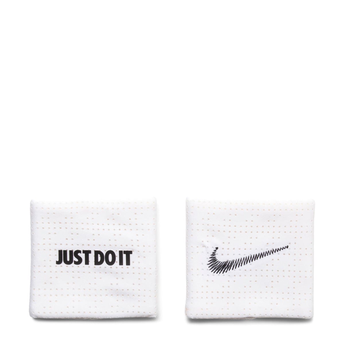 Nike Odds & Ends WHITE/BLACK [101] / O/S NIKE MENS WRISTBANDS 2 PACK TERRY