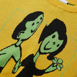 Perks and Mini Knitwear GREEN PARK WALK PEOPLE KNITTED CREW NECK