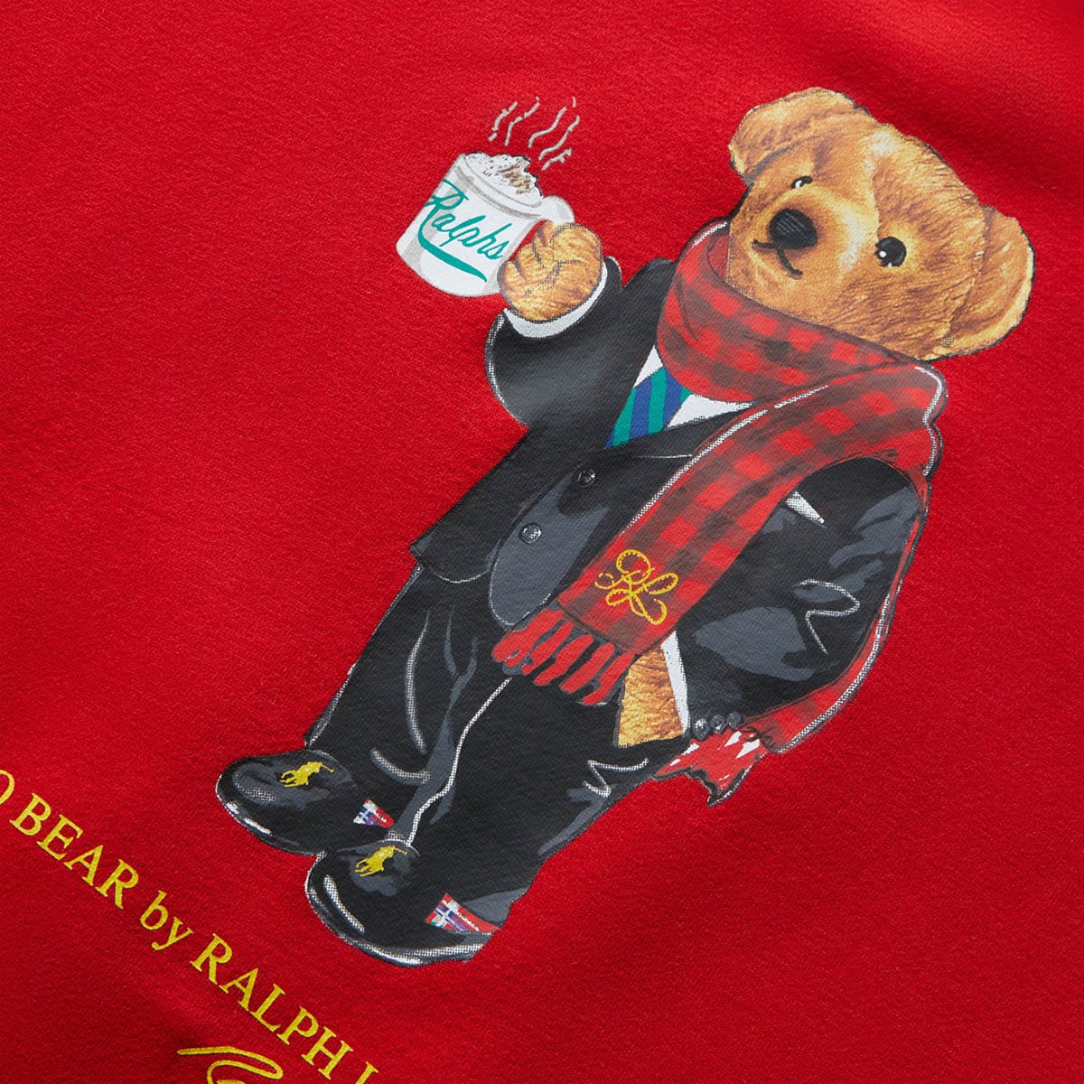 Polo Ralph Lauren Hoodies & Sweatshirts MAGIC FLEECE LUNAR NEW YEAR BEAR SWEATSHIRT