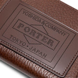 Porter Yoshida Wallets & Cases BROWN / O/S GLAZE ZIP MULTI WALLET