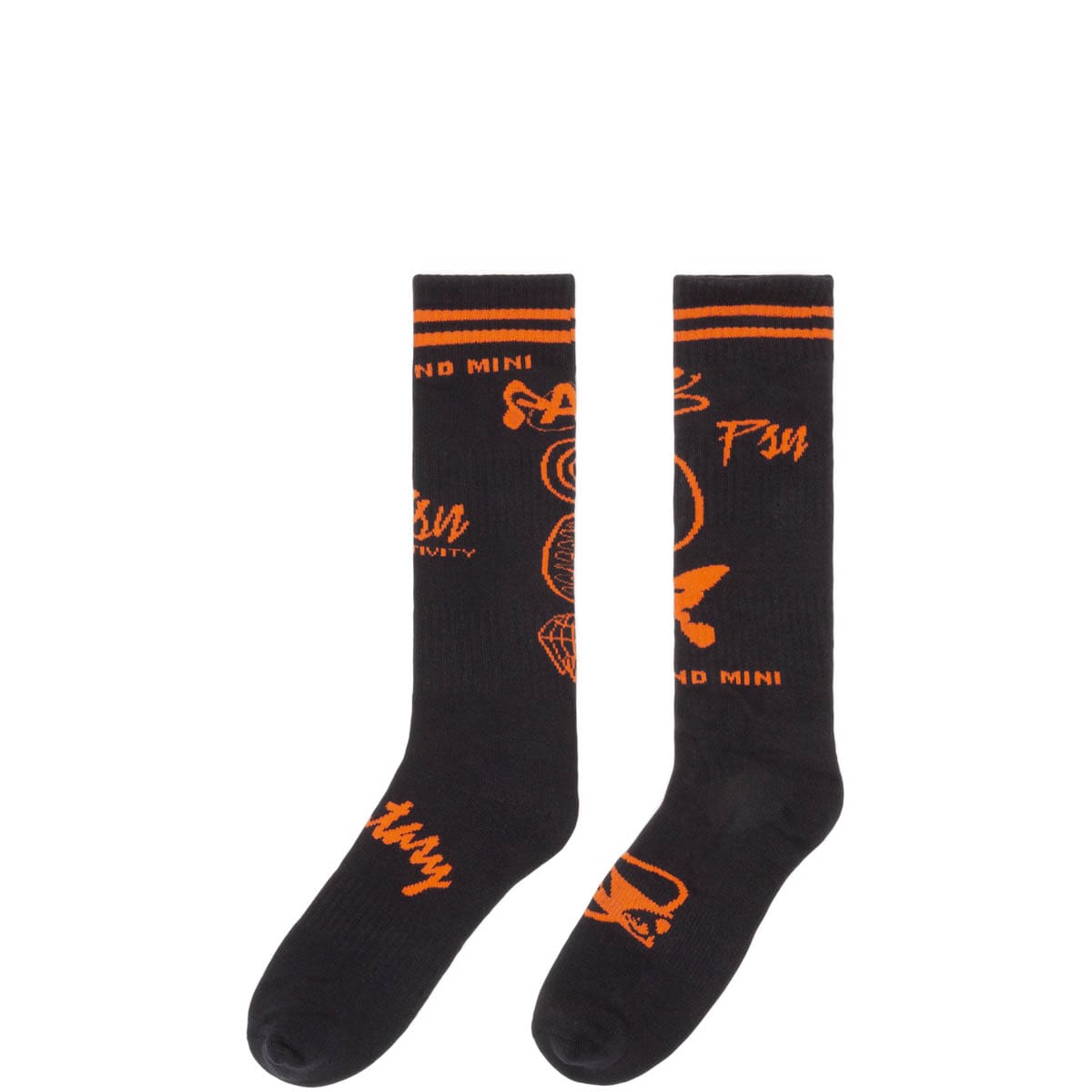 Perks and Mini Socks BLACK / O/S LOGO LONG SOCK