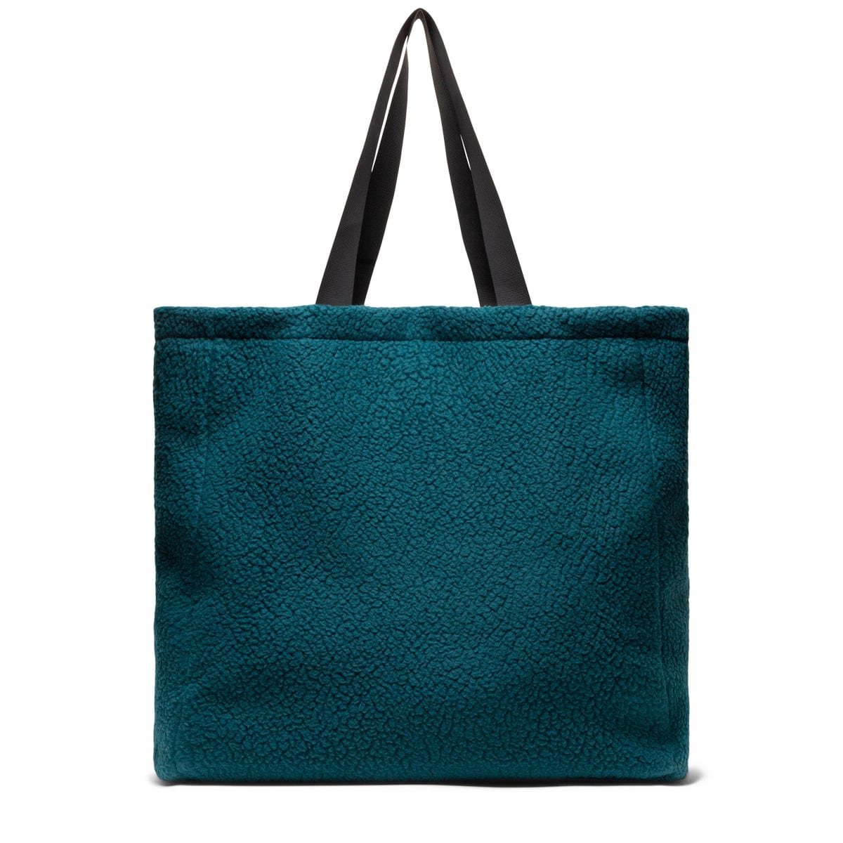 Perks and Mini RECYCLED SHEARLING SPIRAL BAG NORTH SEA GREEN