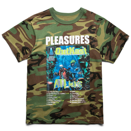 Pleasures T-Shirts X OUTKAST ATLIENS T-SHIRT