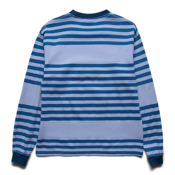 CHILLER STRIPED THERMAL SHIRT Blue – Bodega