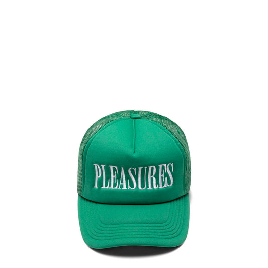 Pleasures Headwear KELLY GREEN / O/S LITHIUM TRUCKER CAP