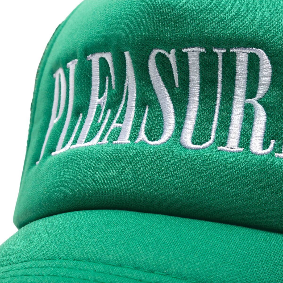 Pleasures Headwear KELLY GREEN / O/S LITHIUM TRUCKER CAP