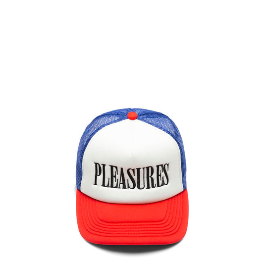 Pleasures Accessories - HATS - Snapback-Fitted Hat RED/BLUE / O/S LITHIUM TRUCKER CAP