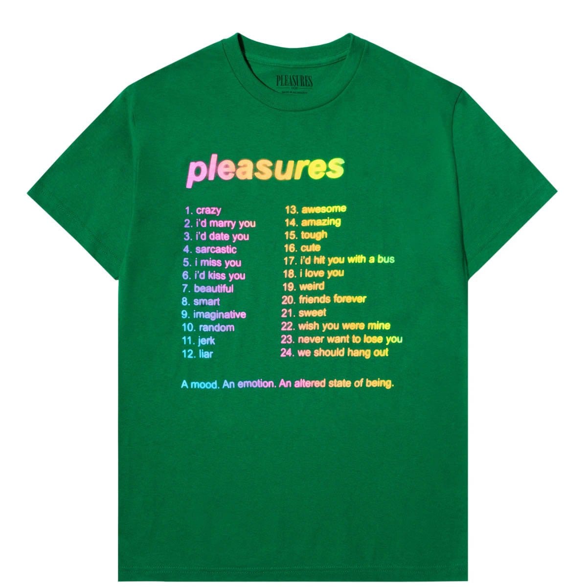 Pleasures T-Shirts MOOD T-SHIRT