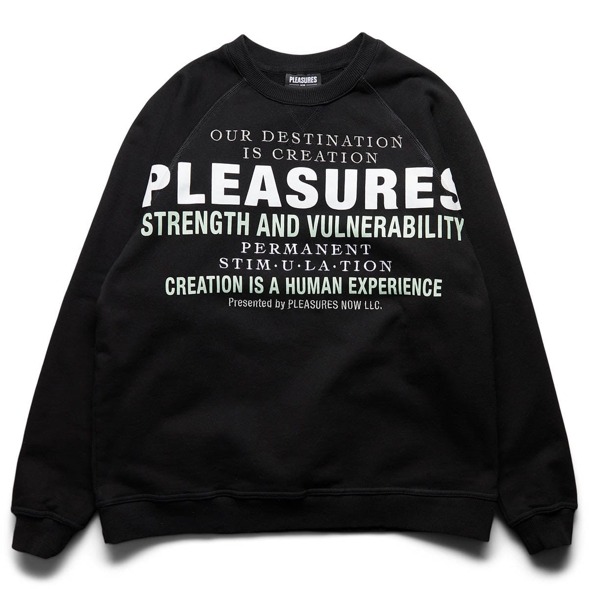 Pleasures Hoodies & Sweatshirts PERMANENT CREWNECK