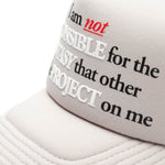 Load image into Gallery viewer, Pleasures Accessories - HATS - Snapback-Fitted Hat SILVER / O/S RESPONSIBLE TRUCKER HAT
