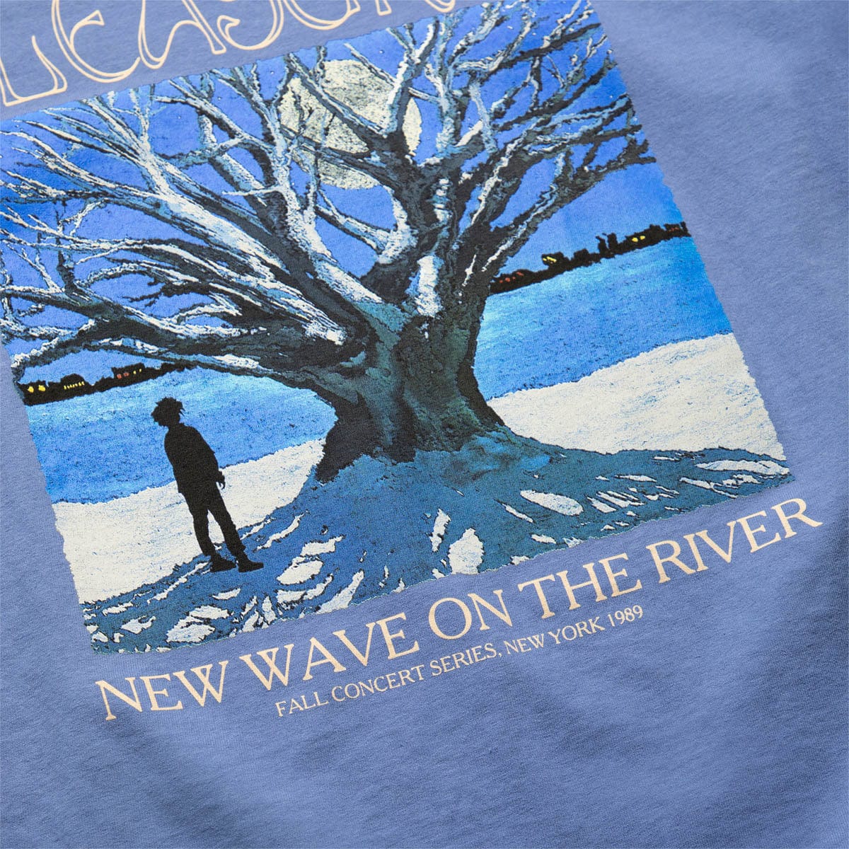 Pleasures T-Shirts RIVER PIGMENT DYE T-SHIRT