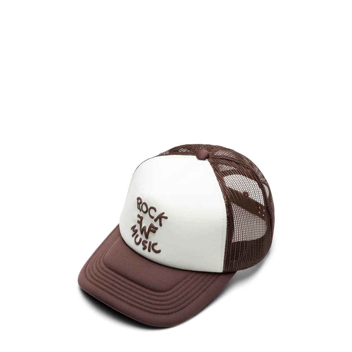 Pleasures Accessories - HATS - Snapback-Fitted Hat BROWN/TAN / O/S ROCK TRUCKER CAP