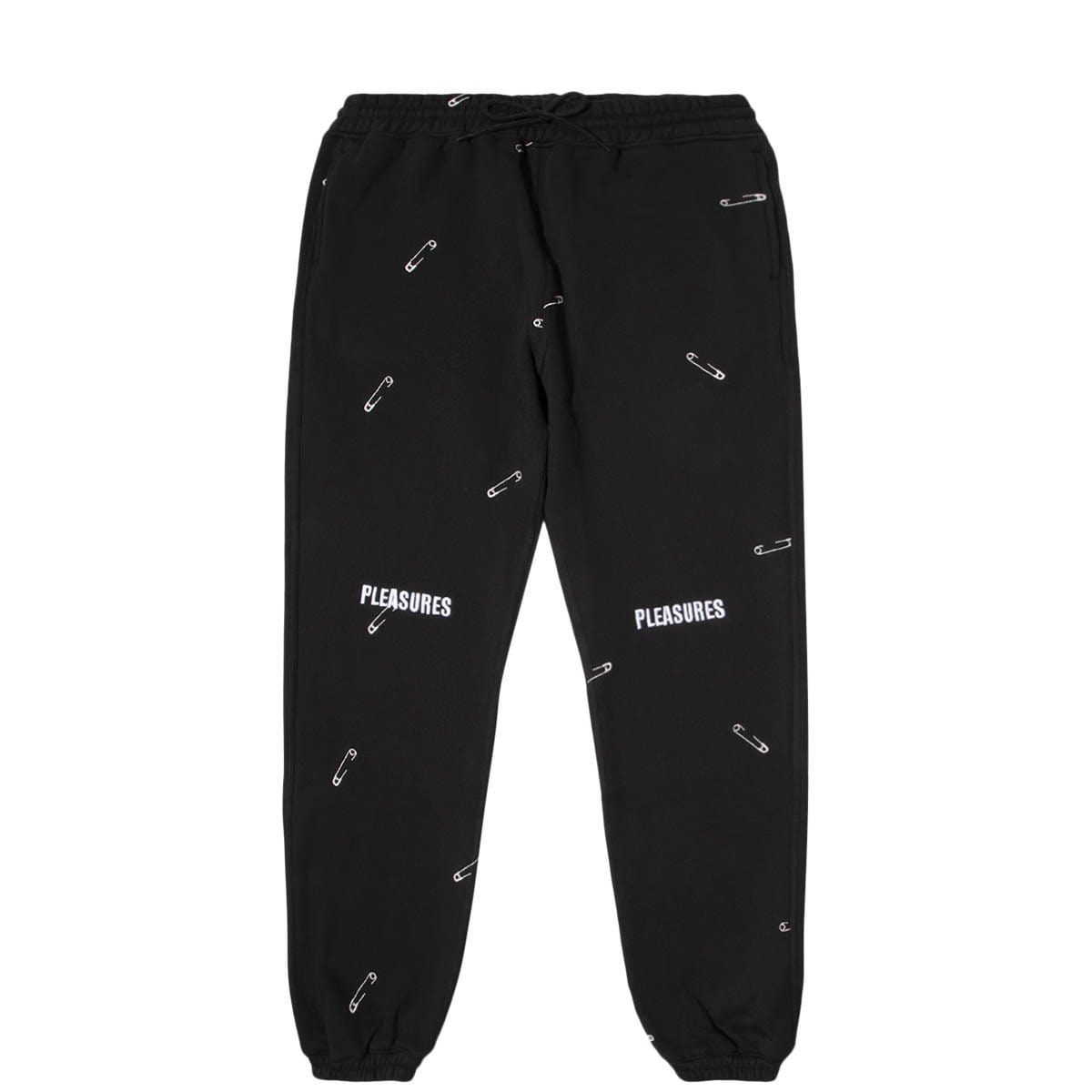 Pleasures Bottoms SAFETY EMBROIDERED SWEAT PANT