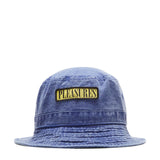 Pleasures SPANK BUCKET HAT WASHED BLUE