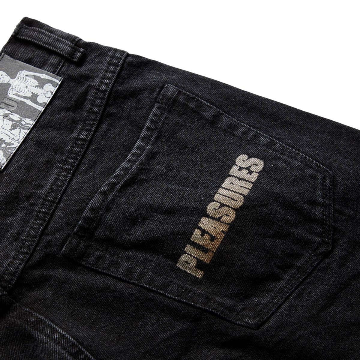 Pleasures Bottoms WALK ON ME RUG DENIM PANT