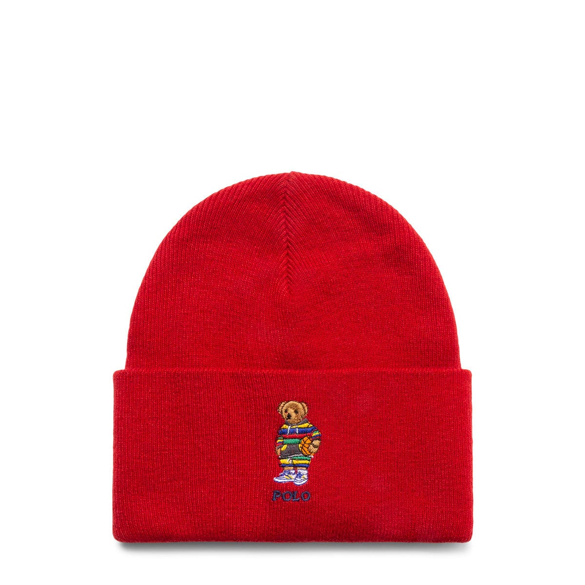 Polo Ralph Lauren Headwear RL2000 RED / O/S ACTIVE BEAR BEANIE