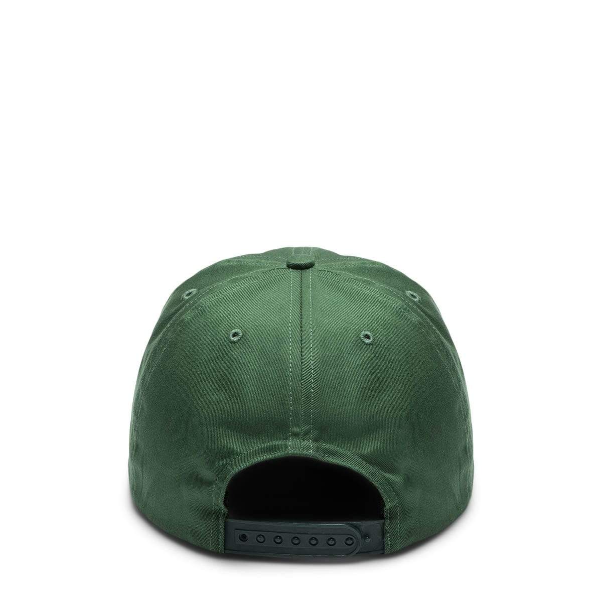 POWERS Headwear GREEN/WHITE / O/S ARCH LOGO 6-PANEL CAP