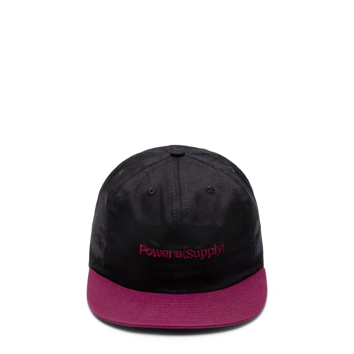 POWERS Headwear PLUM / O/S NEW LOGO 6-PANEL CAP