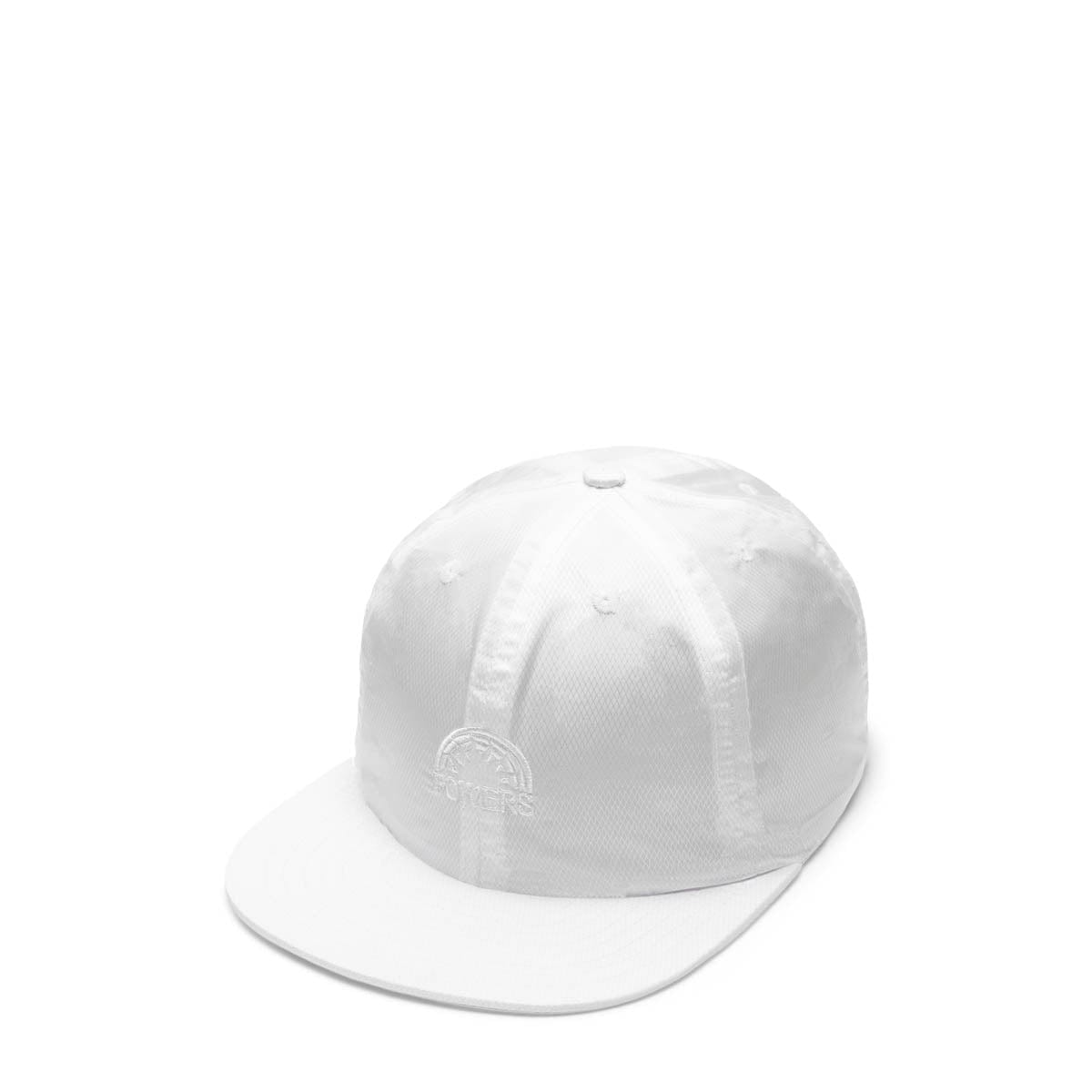 POWERS Headwear WHITE / O/S SUN NYLON 6-PANEL CAP