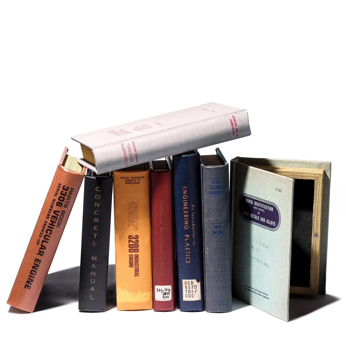 PUEBCO Books MISC / O/S BOOK BOX - CONCRETE MANUAL GY