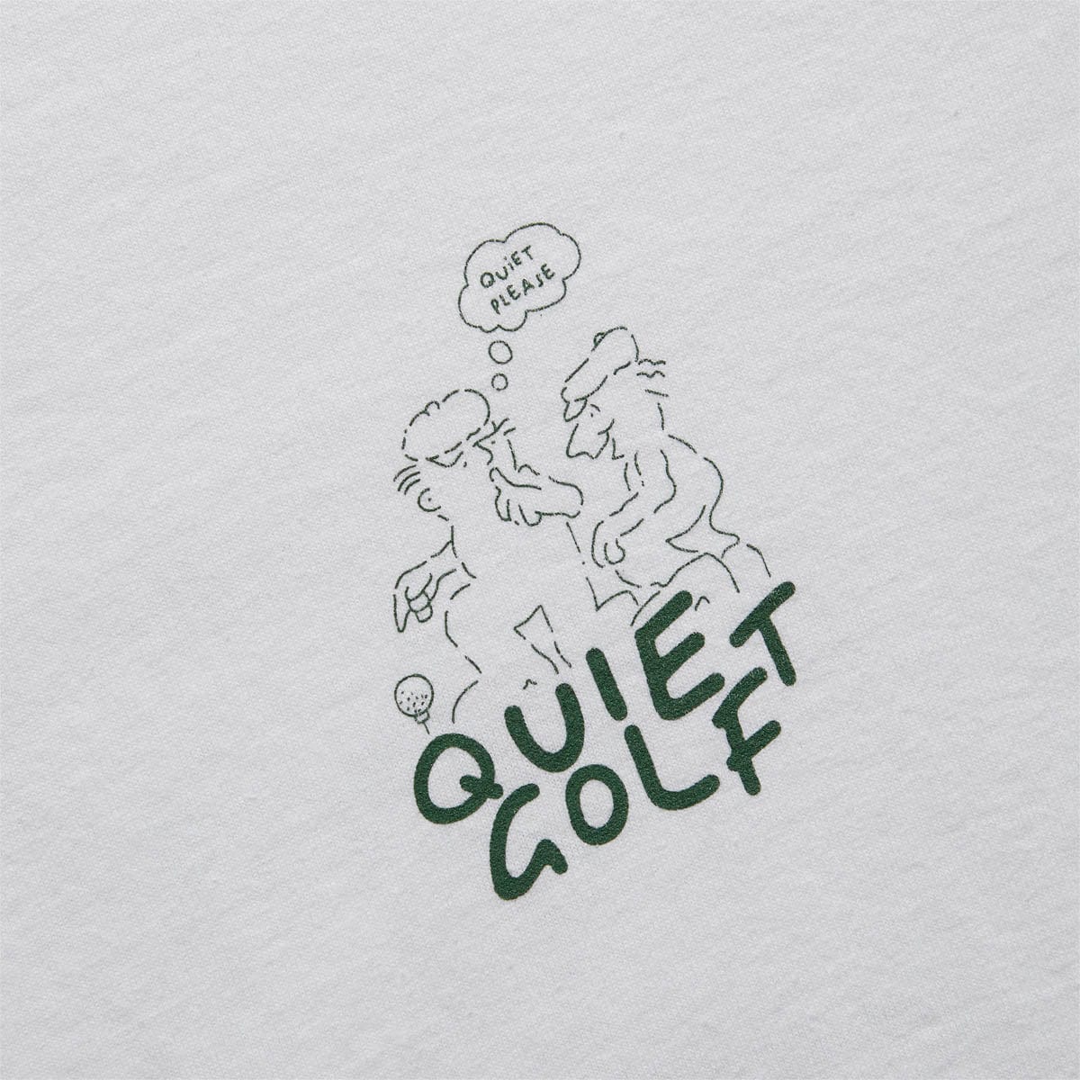 Quiet Golf T-Shirts QUIET PLEASE T-SHIRT