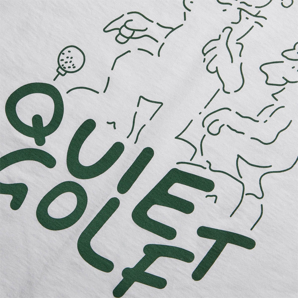 Quiet Golf T-Shirts QUIET PLEASE T-SHIRT