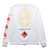 Real Bad Man T-Shirts FLAMMABLE GAS L/S TEE