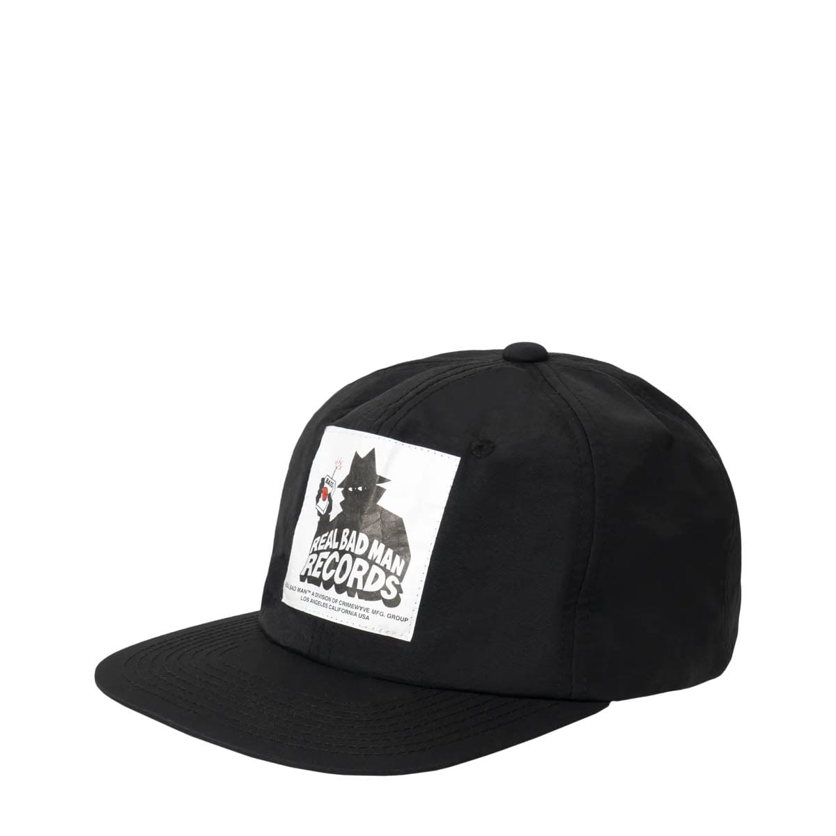 Real Bad Man Accessories - HATS - Snapback-Fitted Hat BLACK / O/S RBM 6 PANEL HAT
