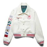 Reese Cooper Womens FLAGS WOOL VARSITY JACKET