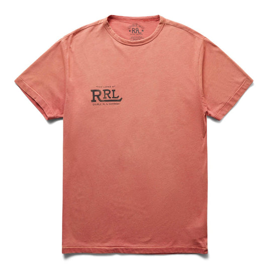 RRL T-Shirts S/S COTTON BLEND GRAPHIC T-SHIRT