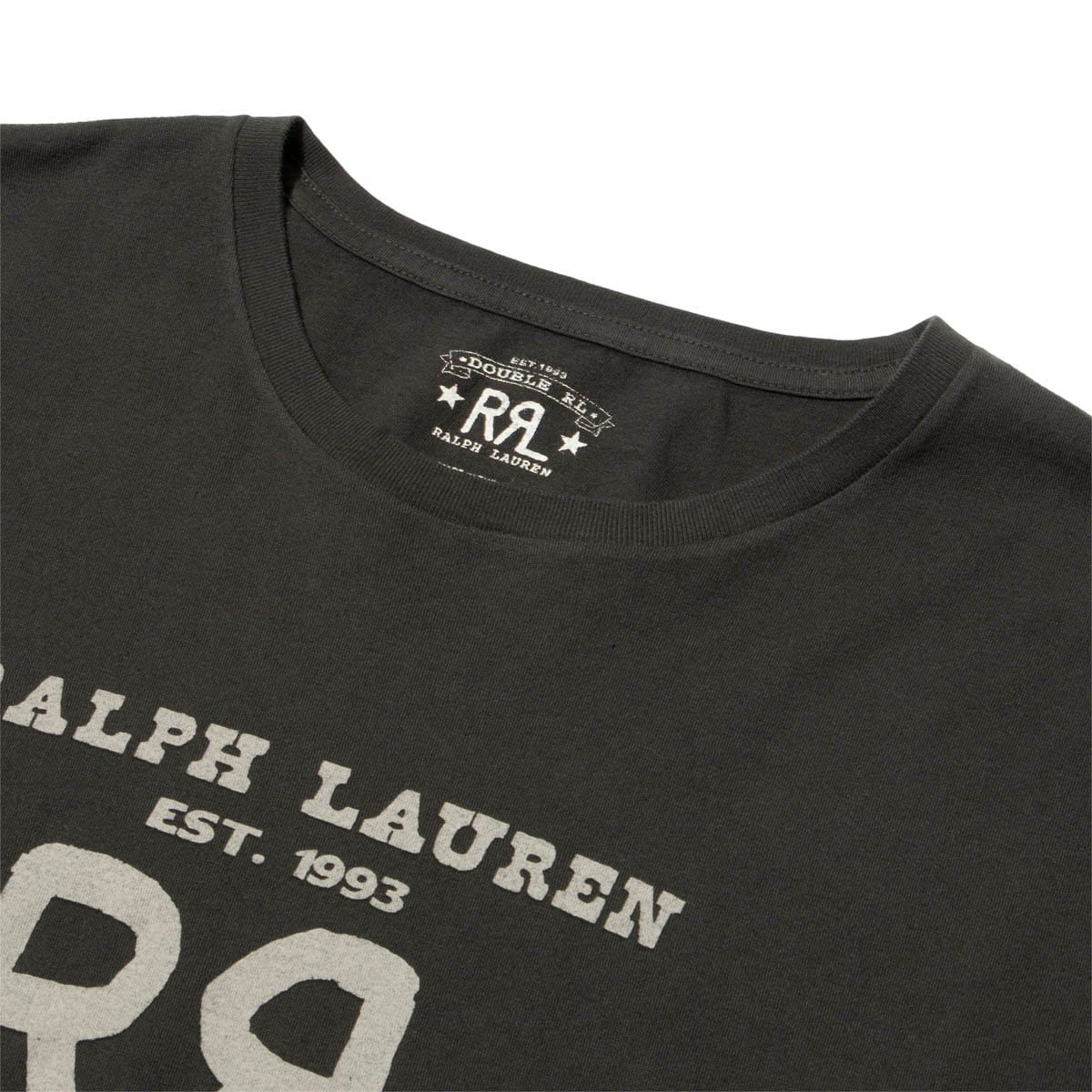 RRL T-Shirts SS LOGO CREWNECK TEE