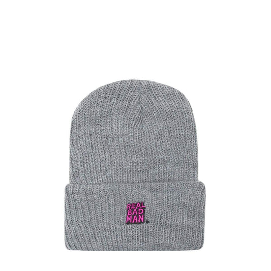 Real Bad Man Headwear GREY / O/S RBM BEANIE