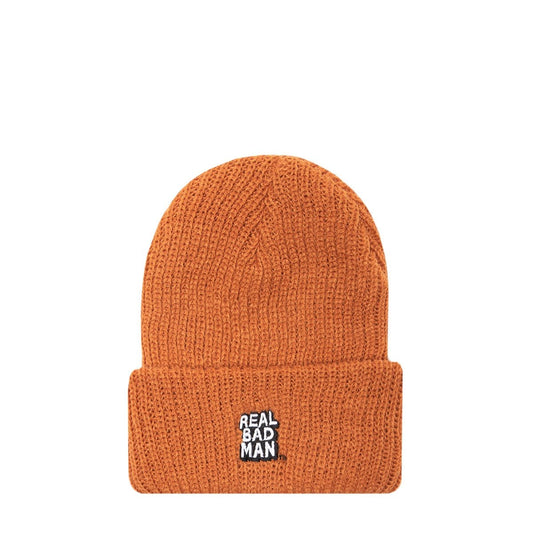 Real Bad Man Headwear ORANGE / O/S RBM BEANIE