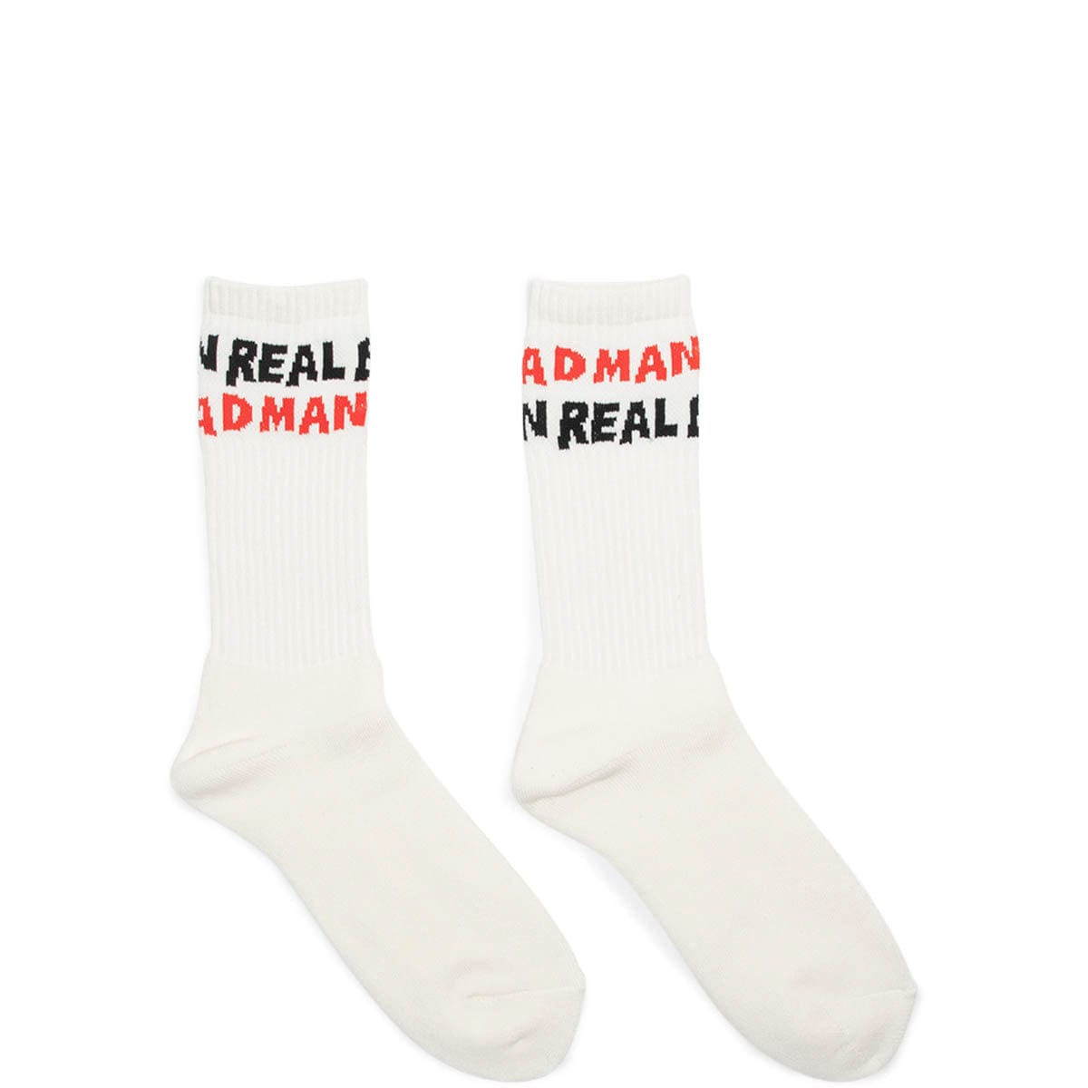 Real Bad Man Socks BLACK / RED / O/S REAL BAD STRIPED SOCKS