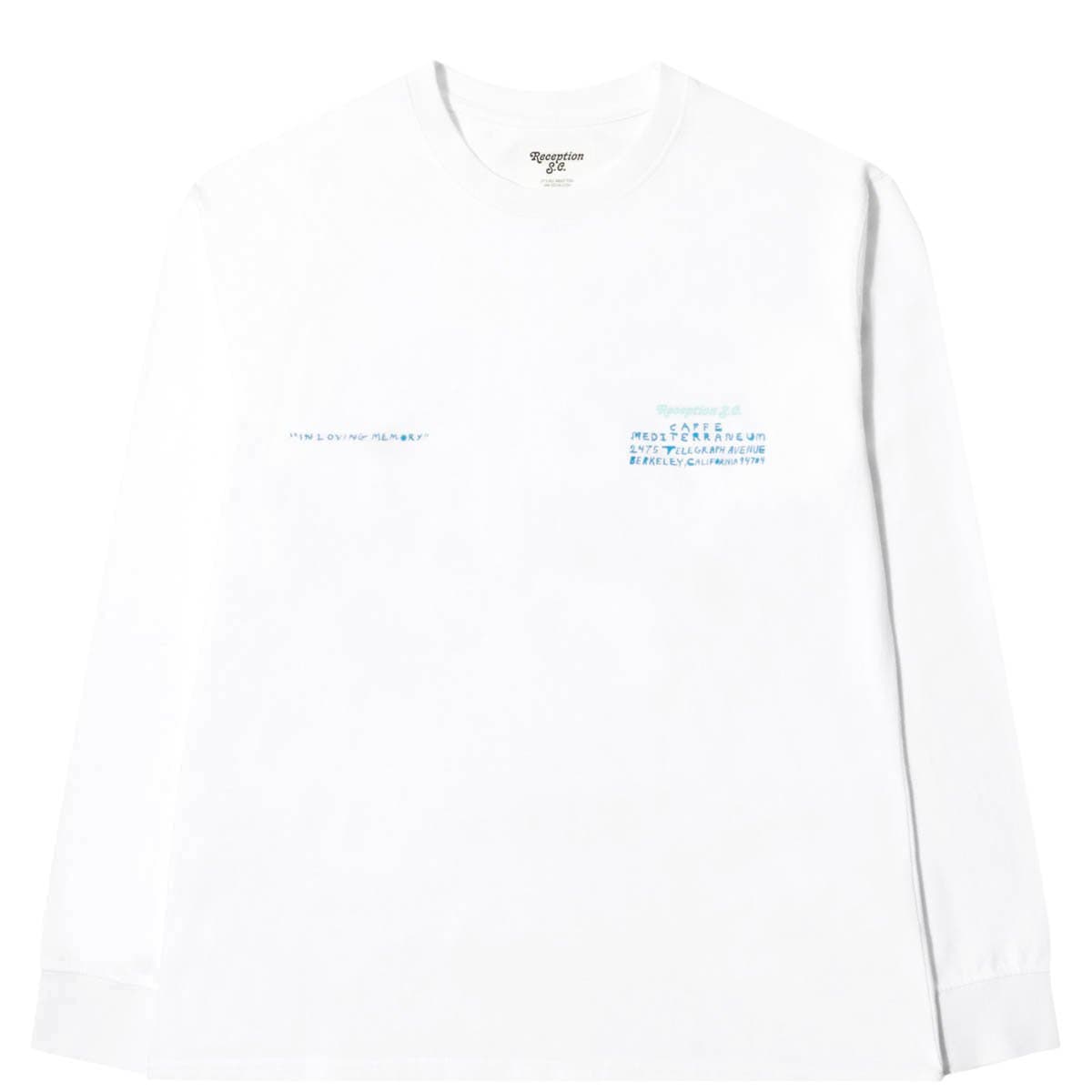 Reception T-Shirts CAFE MED LS TEE