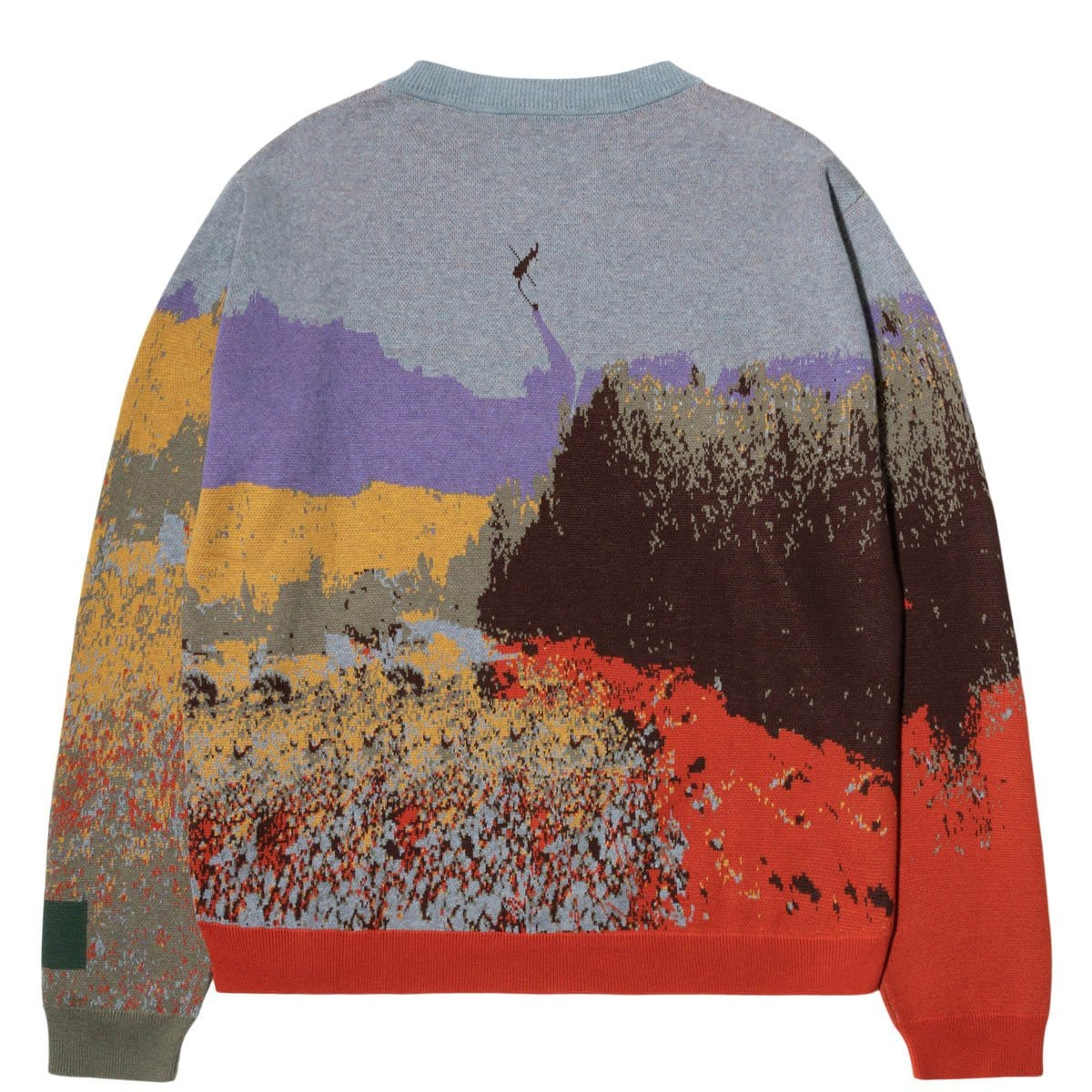 Reese Cooper Knitwear WESTERN WILDFIRES JACQUARD KNIT SWEATER