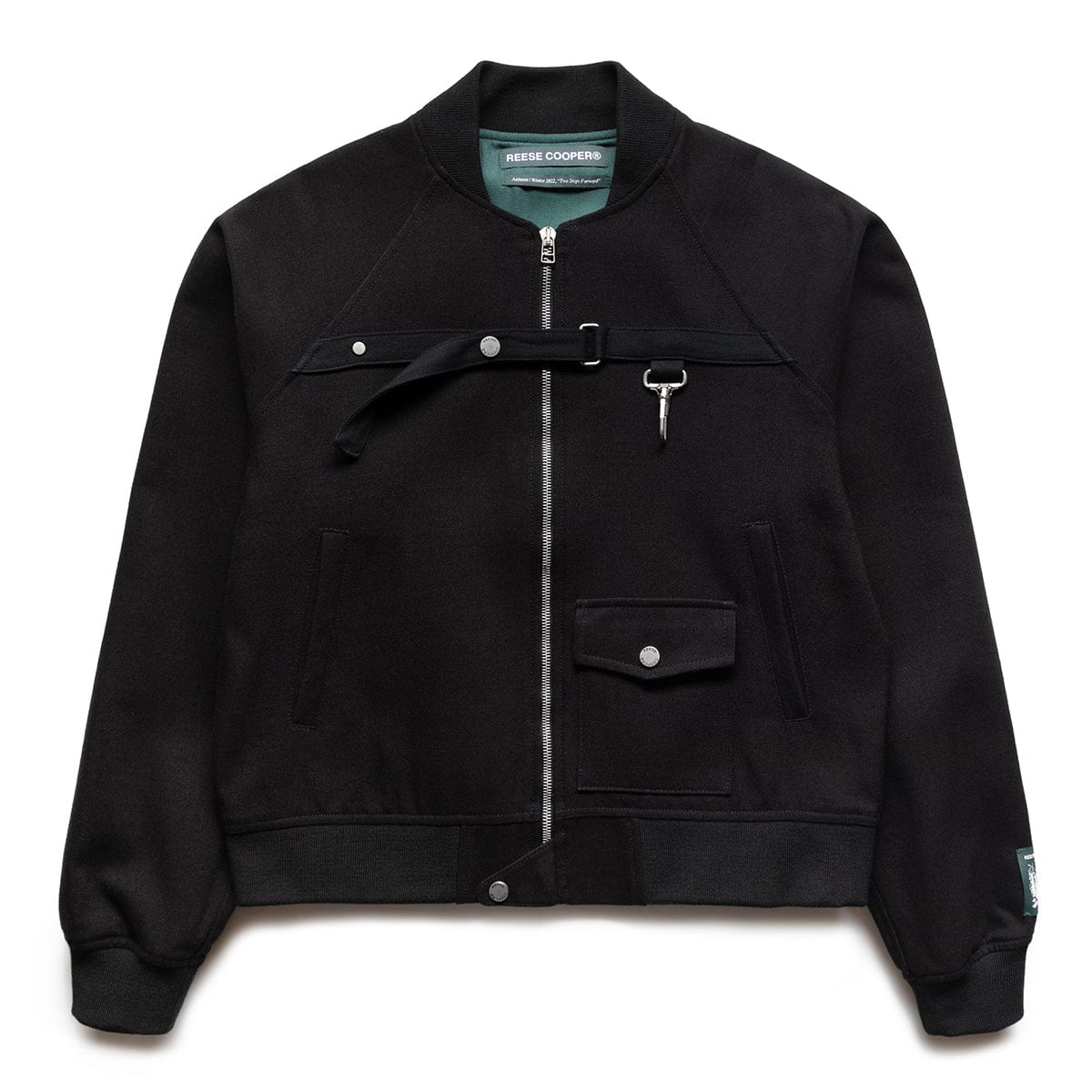 Reese Cooper Outerwear WOOL SERGE BOMBER JACKET