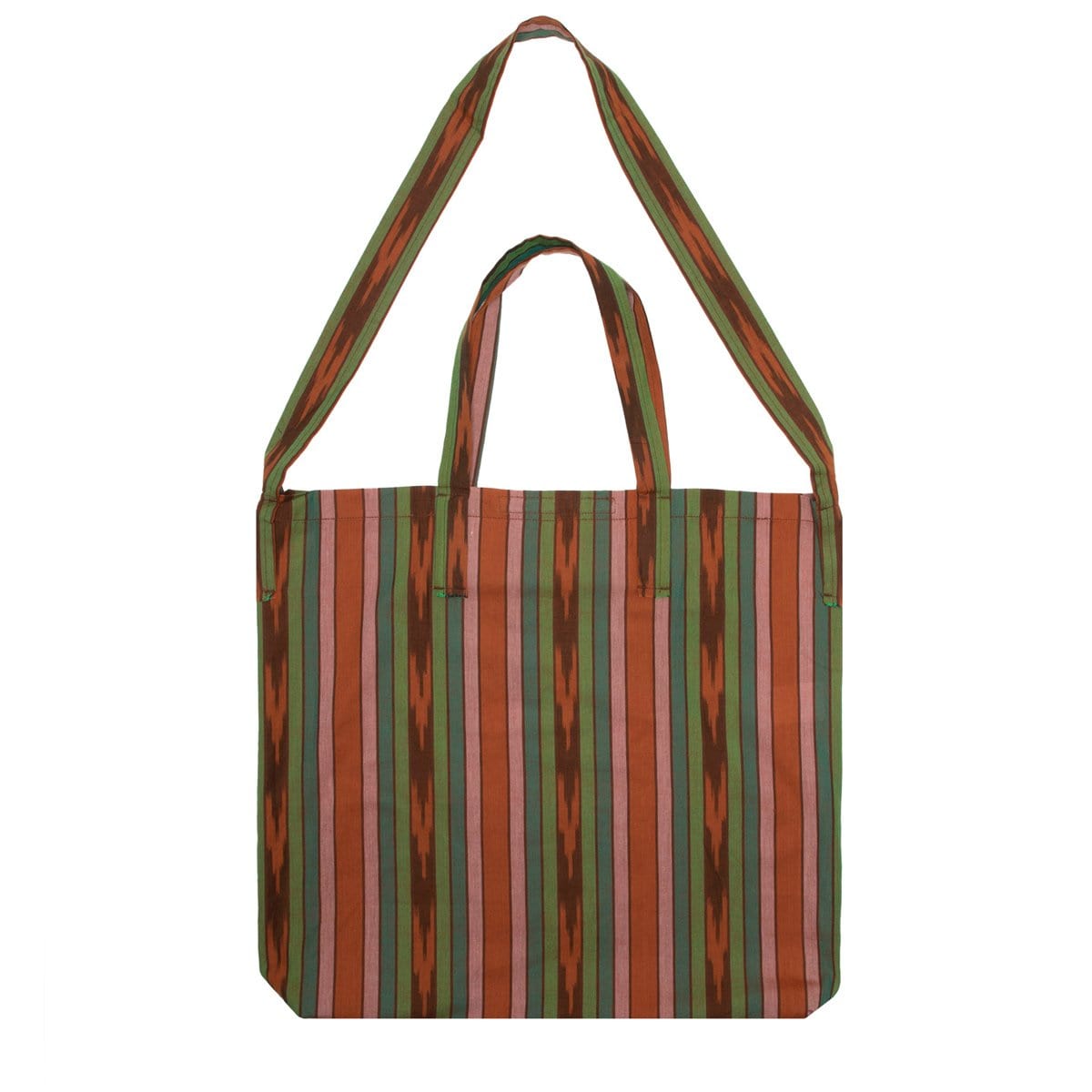 South2 West8 Bags & Accessories BRN/GRN/PNK / O/S GROCERY BAG