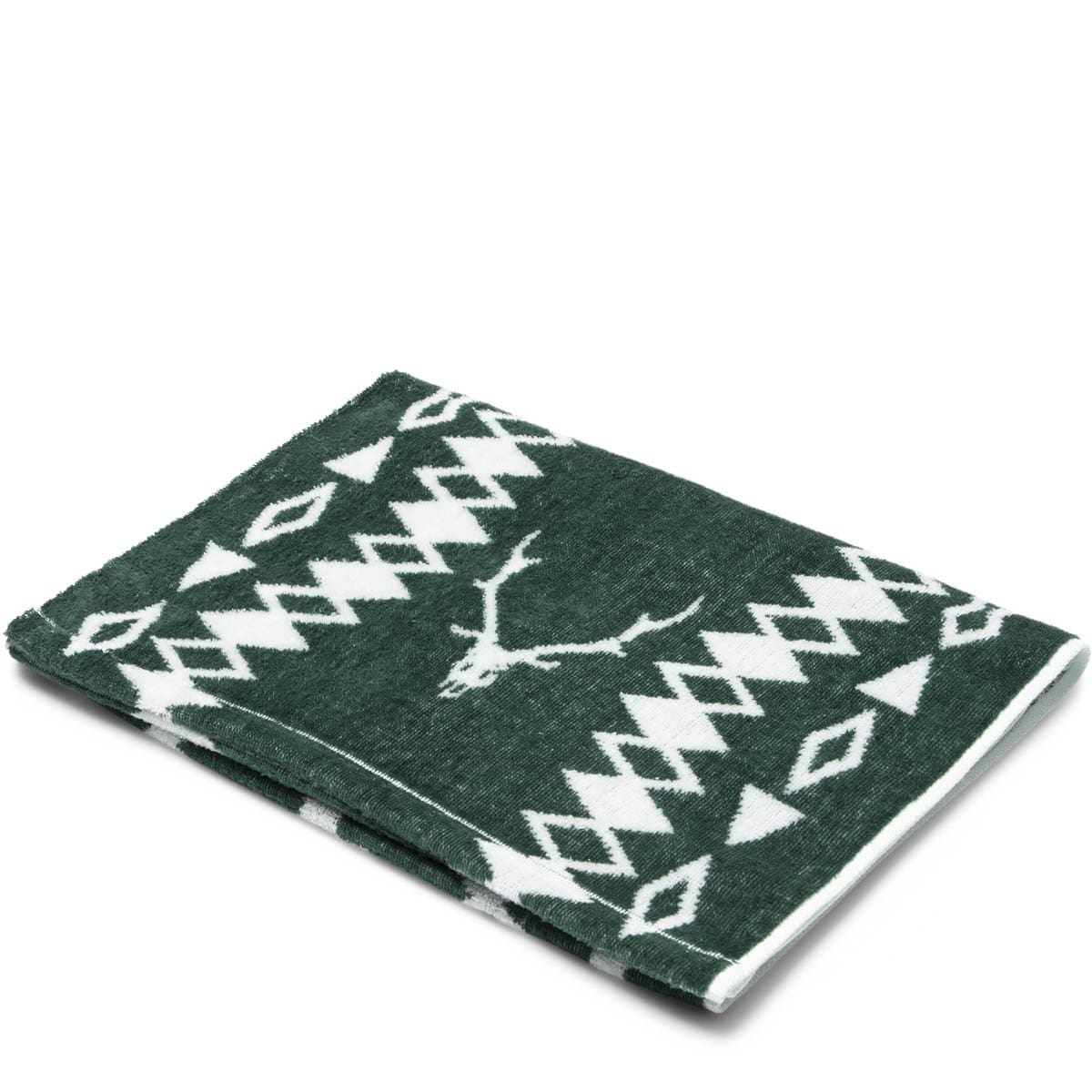 South2 West8 Bags & Accessories GREEN / O/S FACE TOWEL